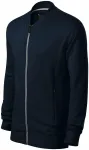 Herren Sweatshirt mit versteckten Taschen, dunkelblau