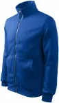 Herren Sweatshirt ohne Kapuze, königsblau