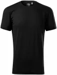 Herren T-Shirt aus Merinowolle, schwarz