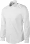 Herrenhemd mit langen Ärmeln Slim Fit, weiß