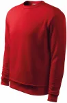 Herren/Kinder Sweatshirt ohne Kapuze, rot Herren/Kinder Sweatshirt ohne Kapuze, rot