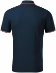 Klassisches Herren-Poloshirt, dunkelblau