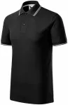 Klassisches Herren-Poloshirt, schwarz