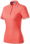 Klassisches Poloshirt für Damen, koralle Klassisches Poloshirt für Damen, koralle
