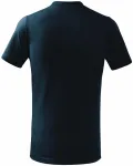 Klassisches T-Shirt für Kinder, dunkelblau
