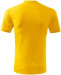 Klassisches T-Shirt, gelb