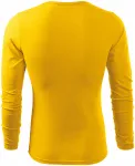 Langärmliges T-Shirt für Männer, gelb