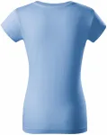 Langlebiges Damen T-Shirt, Himmelblau