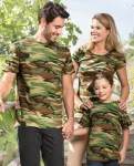 Damen T-Shirt mit sehr kurzen Ärmeln | Tarnungs-T-Shirt | T-Shirt der Camouflage-Kinder