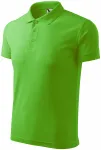 Loses Poloshirt der Männer, Apfelgrün