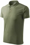 Loses Poloshirt der Männer, khaki