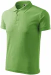 Loses Poloshirt der Männer, erbsengrün Loses Poloshirt der Männer, erbsengrün