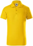 Polo-Shirt für Kinder, gelb
