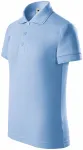 Polo-Shirt für Kinder, Himmelblau