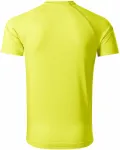 Sport-T-Shirt für Herren, Neon Gelb