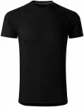 Sport-T-Shirt für Herren, schwarz