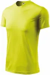Sport-T-Shirt für Kinder, Neon Gelb Sport-T-Shirt für Kinder, Neon Gelb