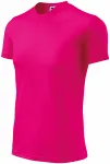 Sport-T-Shirt für Kinder, neon pink Sport-T-Shirt für Kinder, neon pink