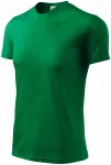 T-Shirt mit asymmetrischem Ausschnitt, Grasgrün