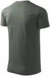 T-Shirt mit höherem Gewicht Unisex, dunkler Schiefer