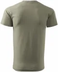 T-Shirt mit höherem Gewicht Unisex, helles Khaki
