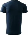 T-Shirt mit höherem Gewicht Unisex, dunkelblau