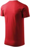 T-Shirt mit höherem Gewicht Unisex, rot