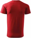 T-Shirt mit höherem Gewicht Unisex, rot