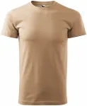 T-Shirt mit höherem Gewicht Unisex, sandig