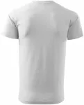 T-Shirt mit höherem Gewicht Unisex, weiß