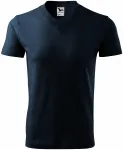 T-Shirt mit kurzen Ärmeln, mittleres Gewicht, dunkelblau