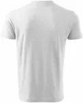 T-Shirt mit kurzen Ärmeln, mittleres Gewicht, weiß