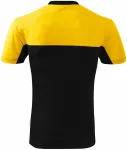 T-Shirt mit zwei Farben, gelb