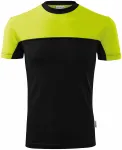 T-Shirt mit zwei Farben, lindgrün