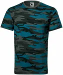 Tarnungs-T-Shirt, tarnblau