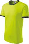 Unisex kontrast T-Shirt, lindgrün